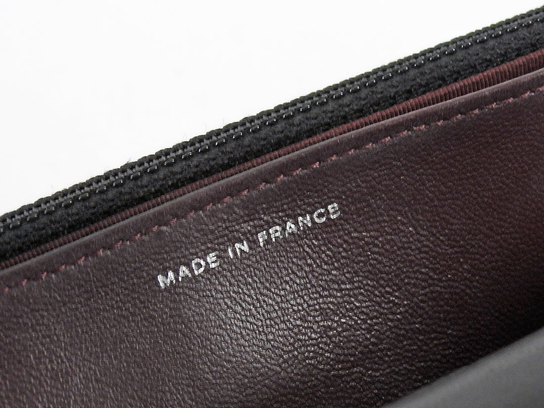 Chanel Black Lambskin Leather CC Classic Wallet on Chain SHW