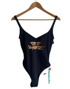 Off-White Black Logo One Piece Swim/Bodysuit - 40