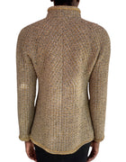 Chanel 2019 Gold Tweed Scarab Jacket - 38