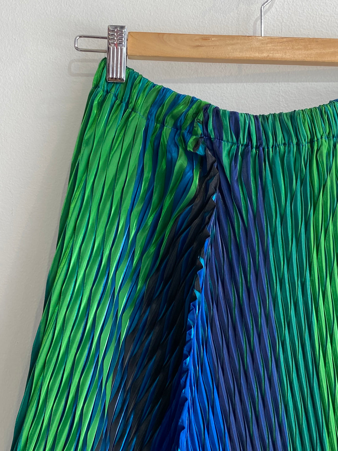 Issey Miyake Aline Multicoloured Pleated Skirt