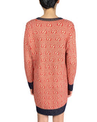 Gucci Red Striped Knit GG Wool Sweater Dress - L