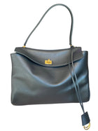 Balenciaga Black Medium Rodeo Top Handle Bag