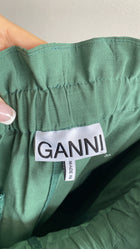Ganni Green Cargo Lounge Pants
