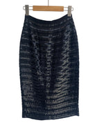 Burberry Sequin Pencil Skirt