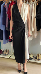 Proenza Schouler Green “Elsa” Halter Wrap Maxi Dress - S-M / US 6-8
