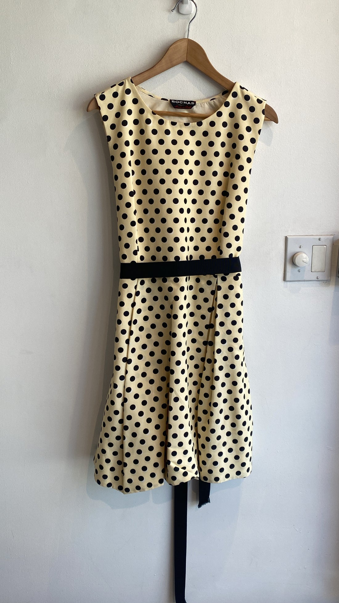 Rochas Polka Dot Dress