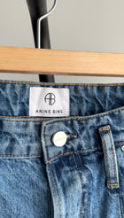 Anine Bing Blue Denim Mini Skirt - 28 (6)