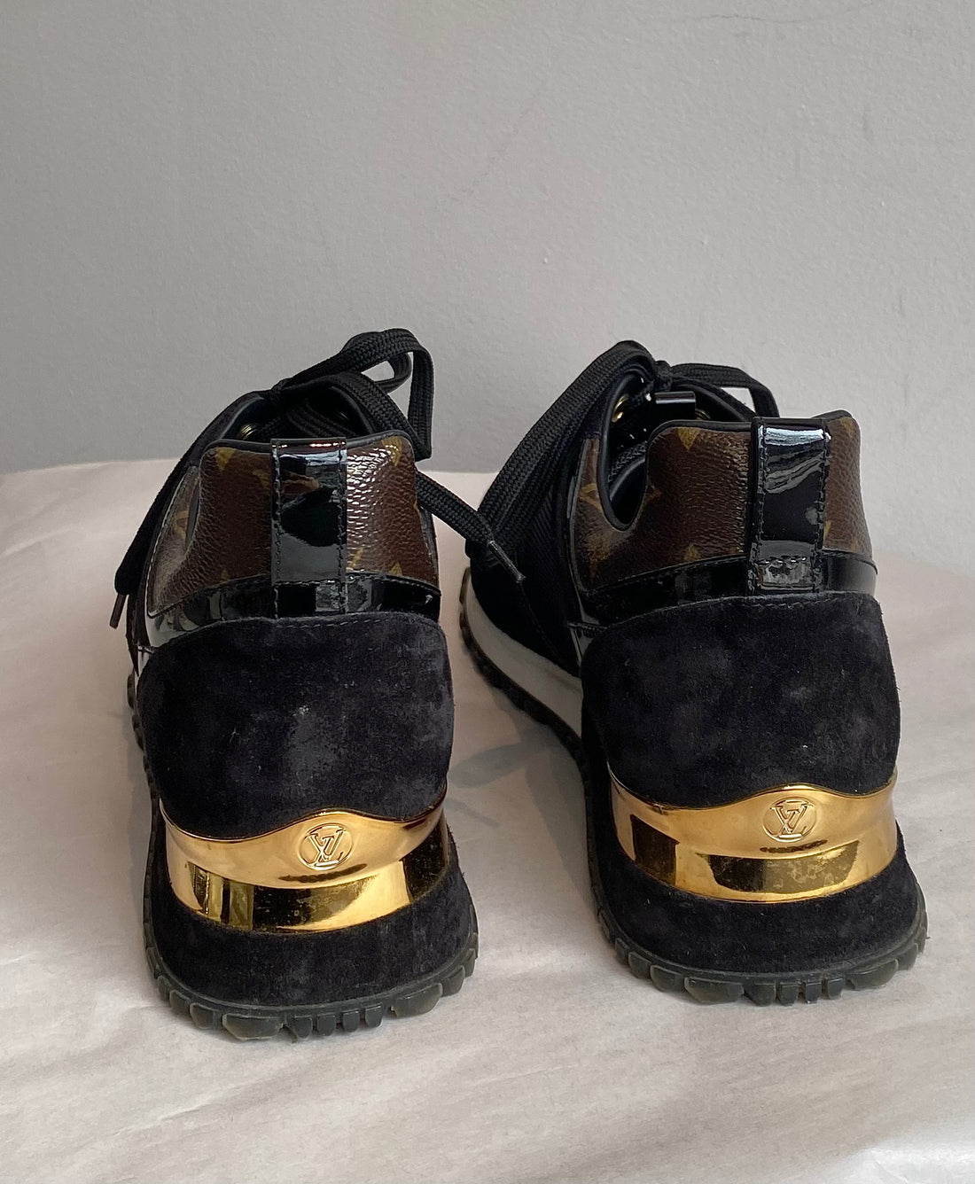 Louis Vuitton Brown Monogram ‘Run Away’ Trainers