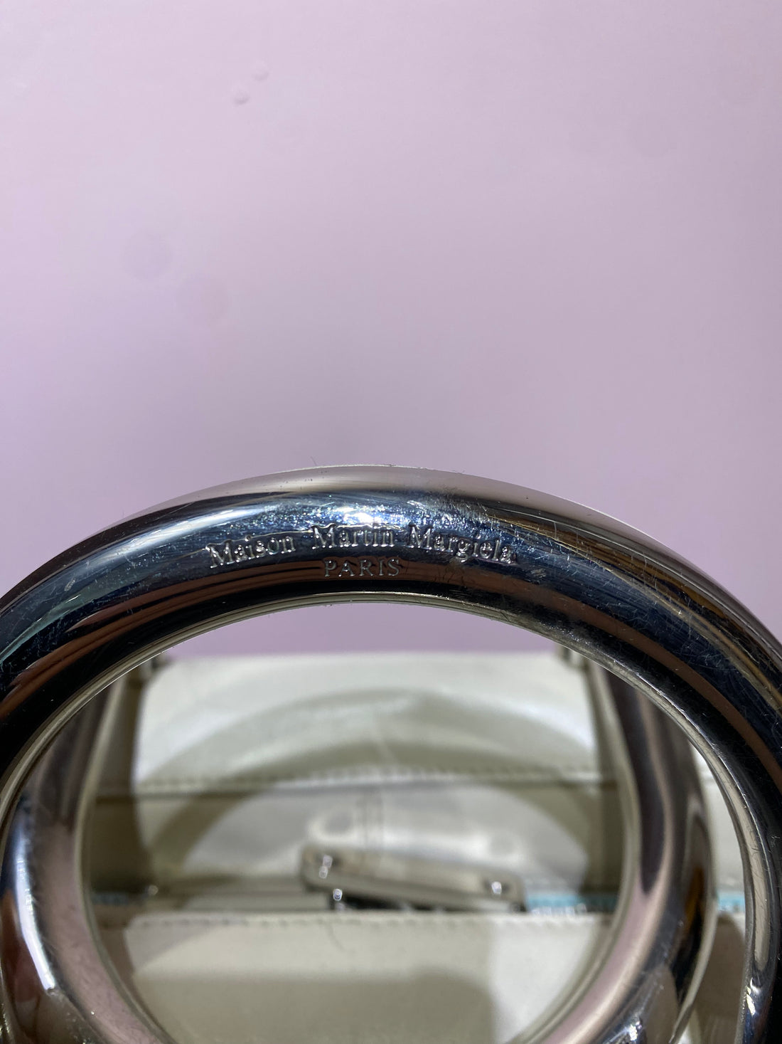 Margiela Metal Handle Handbag