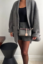 Fendi By The Way Mini Grey Tricolour Crossbody Bag