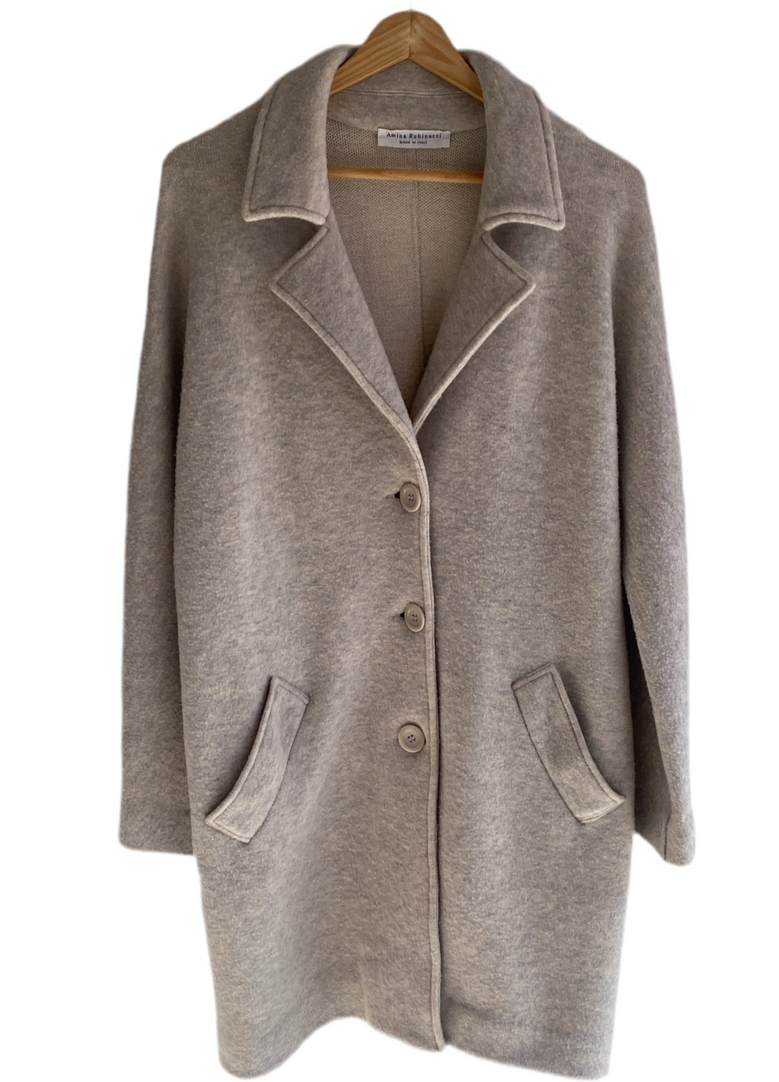 Amina Rubinacci Knit Coat - 40
