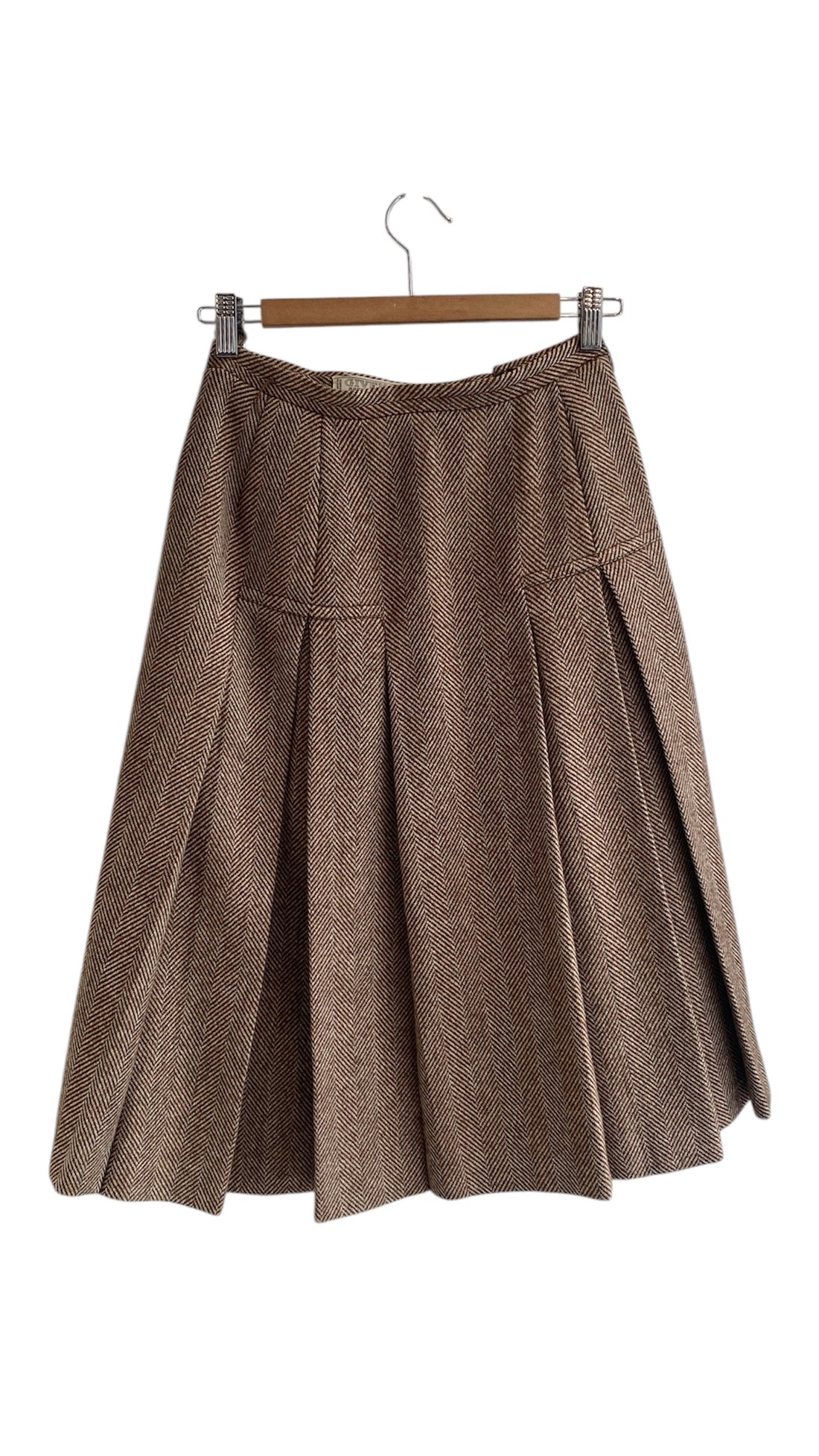 Givenchy Vintage Herringbone Skirt
