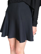 Valentino Black Wool & Silk Flared Mini Skirt - IT 38 / US 4