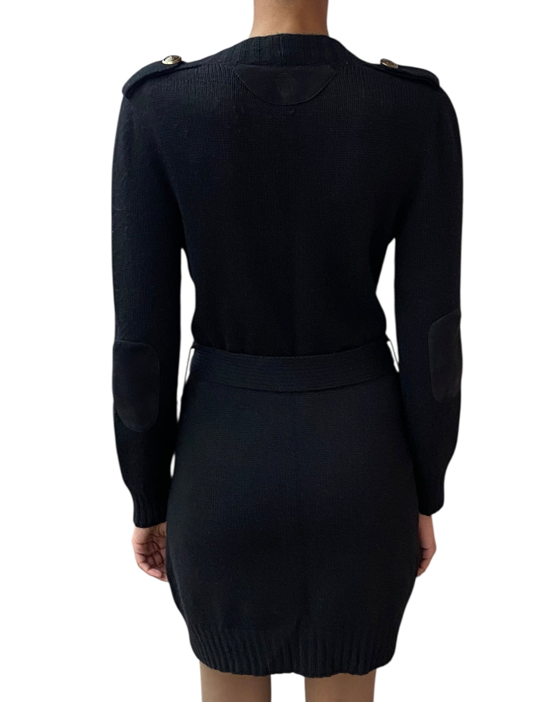 Gucci Black Cashmere Cardigan Coat - M / US 6