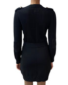 Gucci Black Cashmere Cardigan Coat - M / US 6