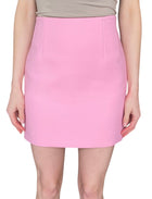 Versace Pink Calvary Twill Pencil Mini Skirt - IT 40 / US 4