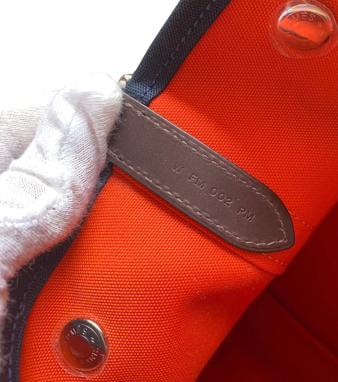 Hermes Navy Toile Sac De Pansage Grooming Bag