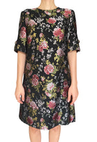 Dolce & Gabbana Floral Jacquard Mini Dress - 44 / US 8