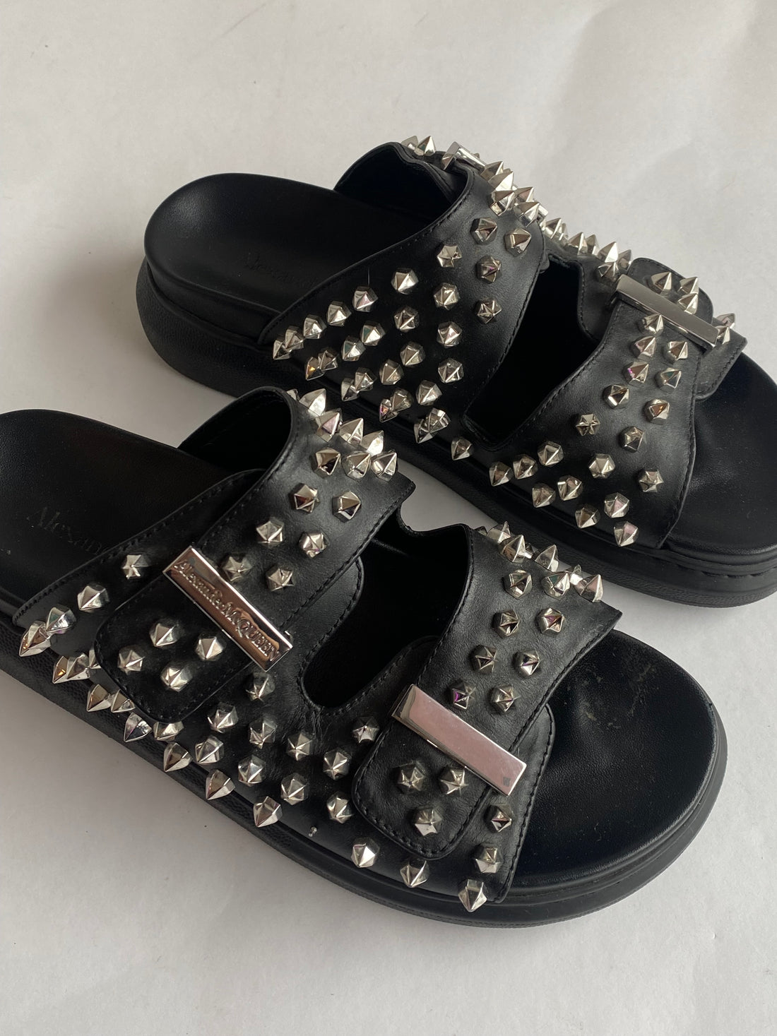 Alexander McQueen Stud Platform Sandal - 38.5