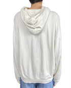 Anine Bing White Logo Hoodie - S