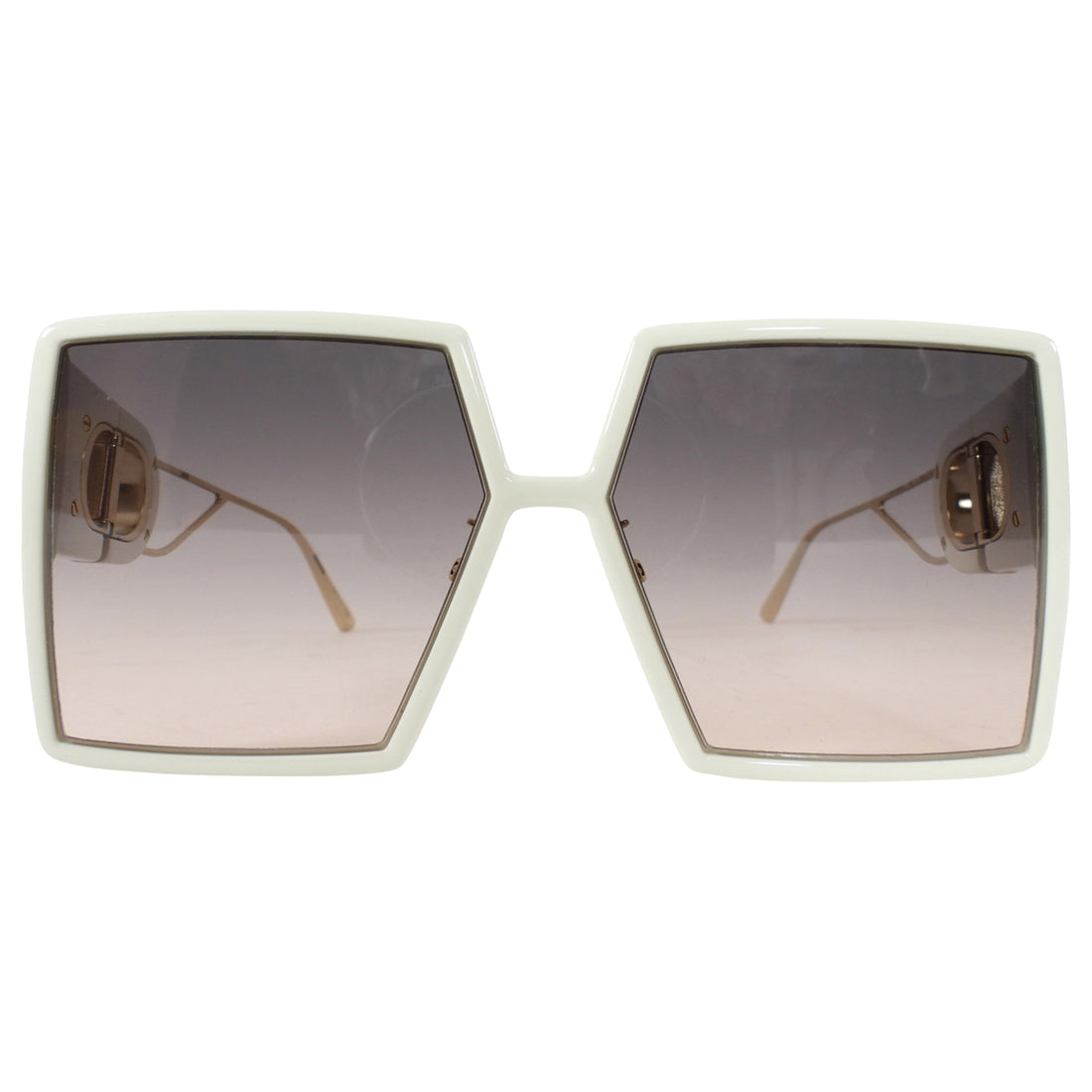 Dior Ivory Square Oversized 30 Montaigne Sunglasses