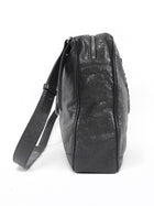 Balenciaga Charcoal Grey AW 2015 Arena Lambskin Moto City Briefcase Bag