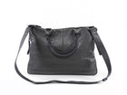 Balenciaga Charcoal Grey AW 2015 Arena Lambskin Moto City Briefcase Bag