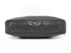 Balenciaga Charcoal Grey AW 2015 Arena Lambskin Moto City Briefcase Bag