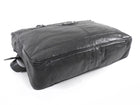Balenciaga Charcoal Grey AW 2015 Arena Lambskin Moto City Briefcase Bag