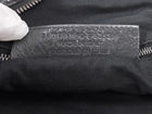 Balenciaga Charcoal Grey AW 2015 Arena Lambskin Moto City Briefcase Bag