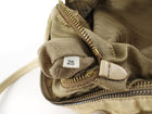 Prada Vintage Beige East West Aged Leather Barrel Bag