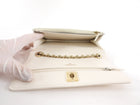 Chanel 23C White Quilted Leather Trendy Wallet on Chain Crossbody Bag