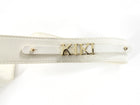 Christian Dior Small Ivory Leather ABC My Lady Dior Cannage Bag