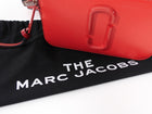 Marc Jacobs Red Snapshot Small Crossbody Web Strap Camera Bag