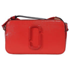 Marc Jacobs Red Snapshot Small Crossbody Web Strap Camera Bag