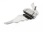 Emporio Armani Silver Eagle Buckle Black Leather Belt