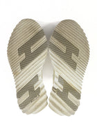 Hermes Ivory & Grey Bouncing Sneaker - 37