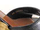 Saint Laurent Black Leather Paloma 95 Espadrille Wedge Sandals - 37