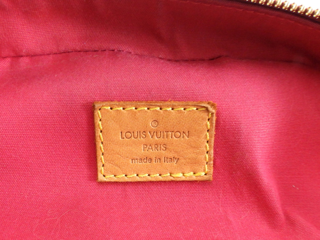 Louis Vuitton Vintage Pink Vernis Leather Sullivan Vertical Shoulder Bag