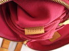 Louis Vuitton Vintage Pink Vernis Leather Sullivan Vertical Shoulder Bag