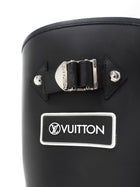 Louis Vuitton Coated Rubber Tall Tack Sole Rain Boot - 7