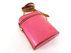 Louis Vuitton Vintage Pink Vernis Leather Sullivan Vertical Shoulder Bag