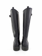 Louis Vuitton Coated Rubber Tall Tack Sole Rain Boot - 7