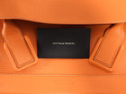 Bottega Veneta Orange Grained Leather Medium Arco Tote Bag