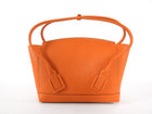 Bottega Veneta Orange Grained Leather Medium Arco Tote Bag