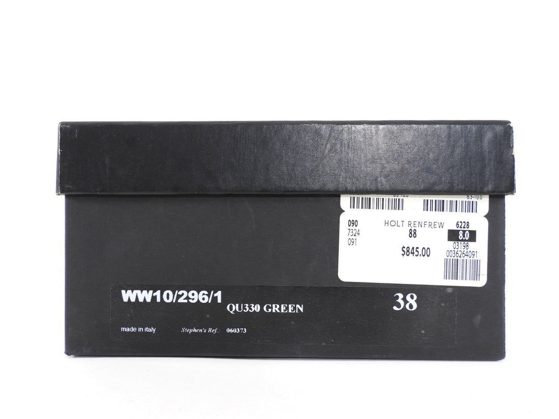 Dries Van Noten Black Printed Fabric Acrylic Heel Pumps - 38.5