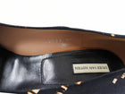 Dries Van Noten Black Printed Fabric Acrylic Heel Pumps - 38.5
