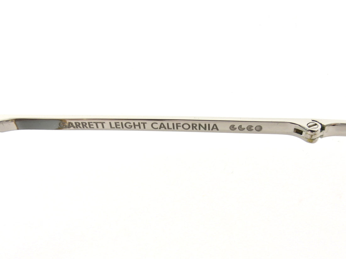 Garrett Leight Taupe Van Buren Combo Fold Sunglasses