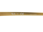 Ray Ban Black Gold Prescription Eyeglass Frames RB6317