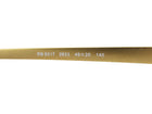 Ray Ban Black Gold Prescription Eyeglass Frames RB6317